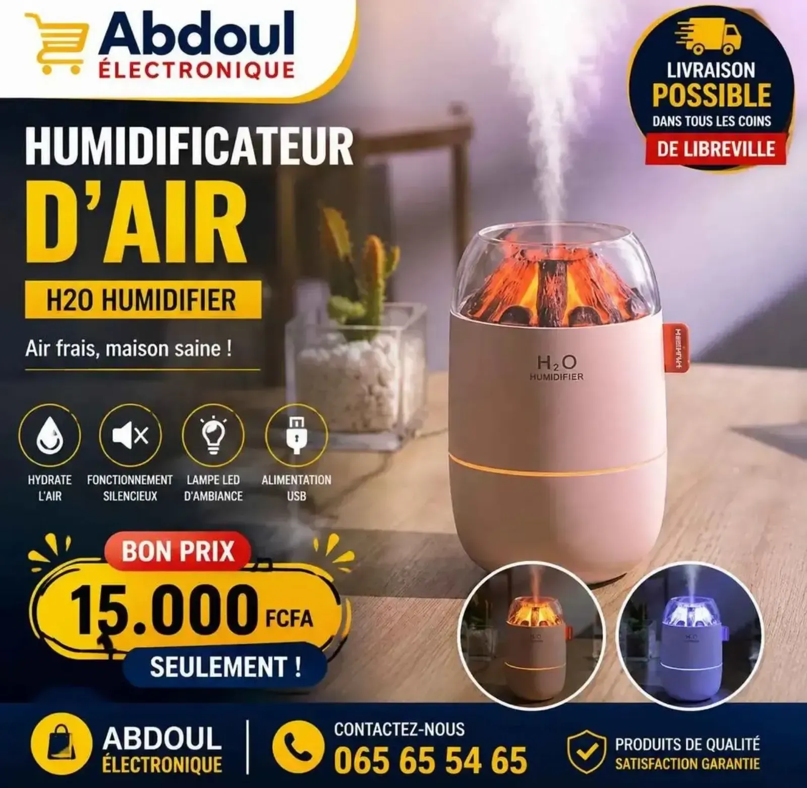 Main Photo - Marketplace | Humidificateur D'air, ABDOUL ELECTRONIC, Libreville, Gabon | Electronics & Media  > Other Electronics & Media