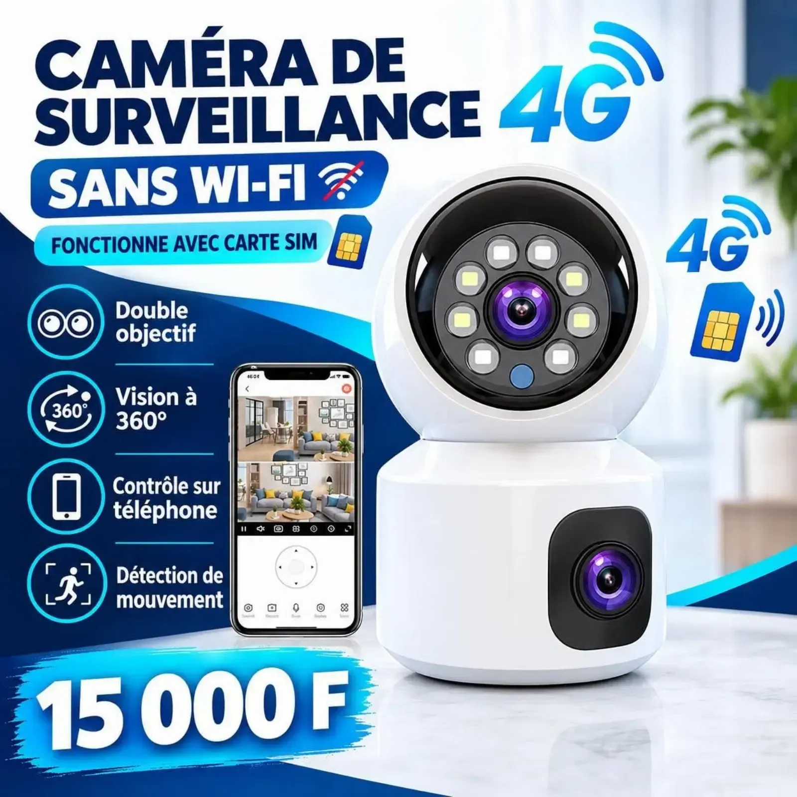 Main Photo - Marketplace | Caméra De Surveillance 4G Sans Wifi, All Libreville, Libreville, Gabon | Electronics & Media  > Cameras & Photography