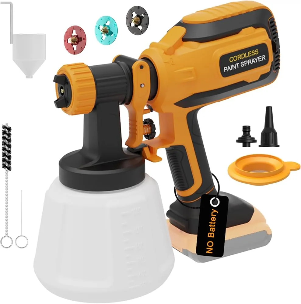 Gallery Photo 1 - Marketplace | Portable Wireless Paint Spray Gun For Sale 🎨🔧, Sandpit, Buea, Cameroon | Electronics & Media  > Other Electronics & Media