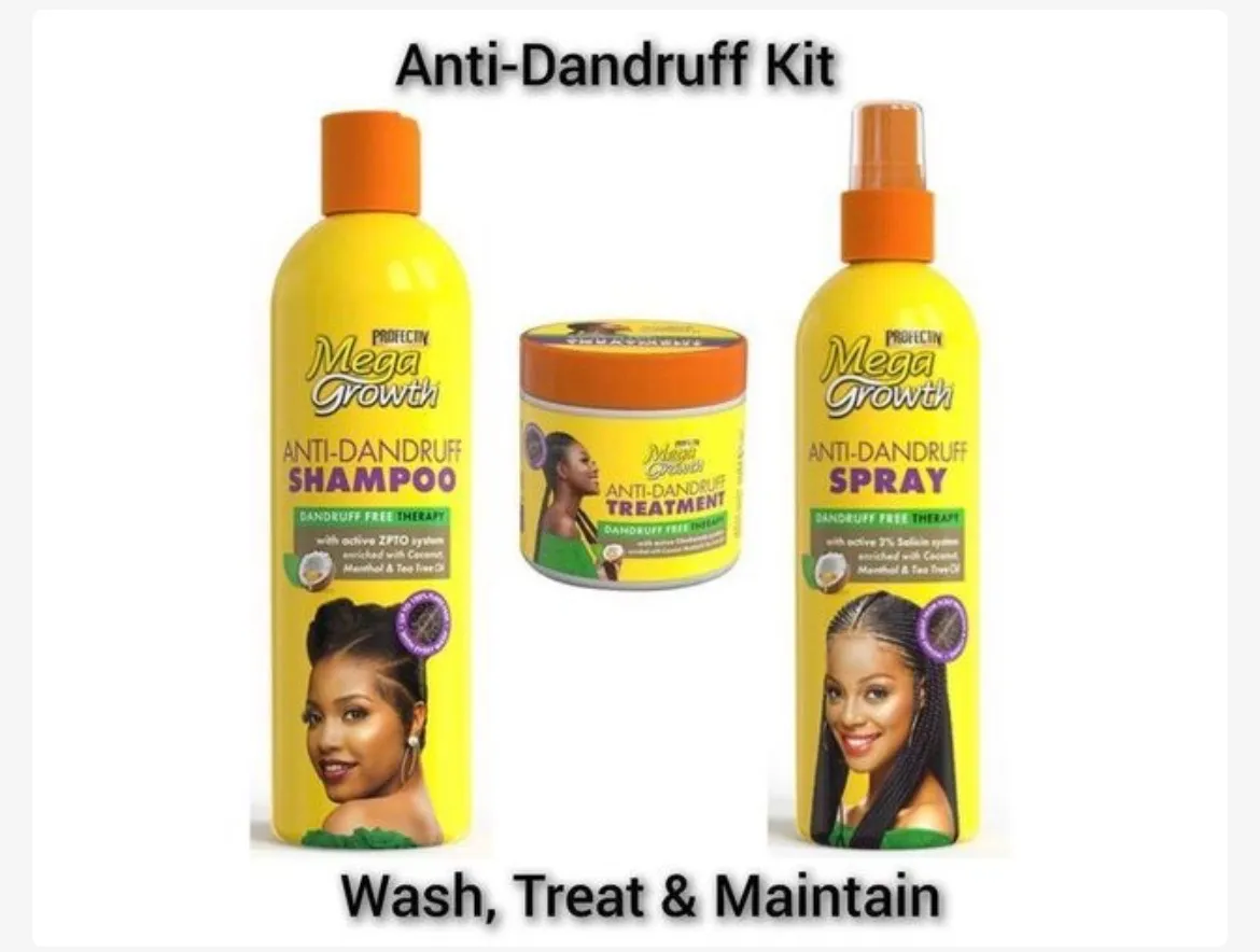 Gallery Photo 2 - Marketplace | Mega Growth Anti-Dandruff Kit, Ago palace way, Lagos, Nigeria | Health & Beauty  > Tools & Accessories