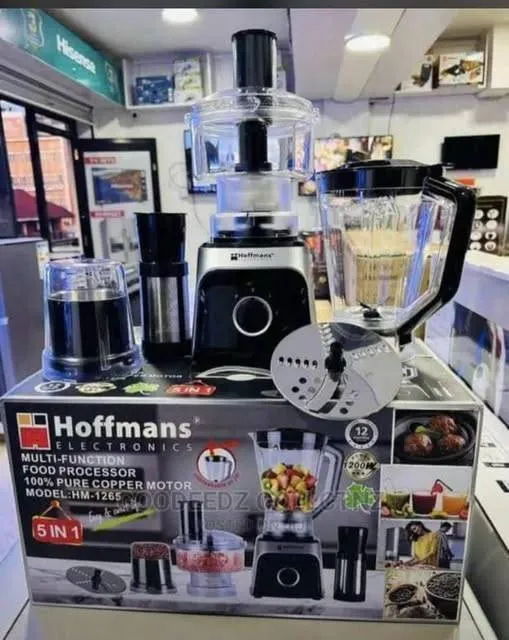 Gallery Photo 1 - Marketplace | Hoffman’s Electronics 5-In-1 Multifunction Food Processor For Sale 🔥, Sandpit, Buea, Cameroon | Home, Food & Garden  > Furniture