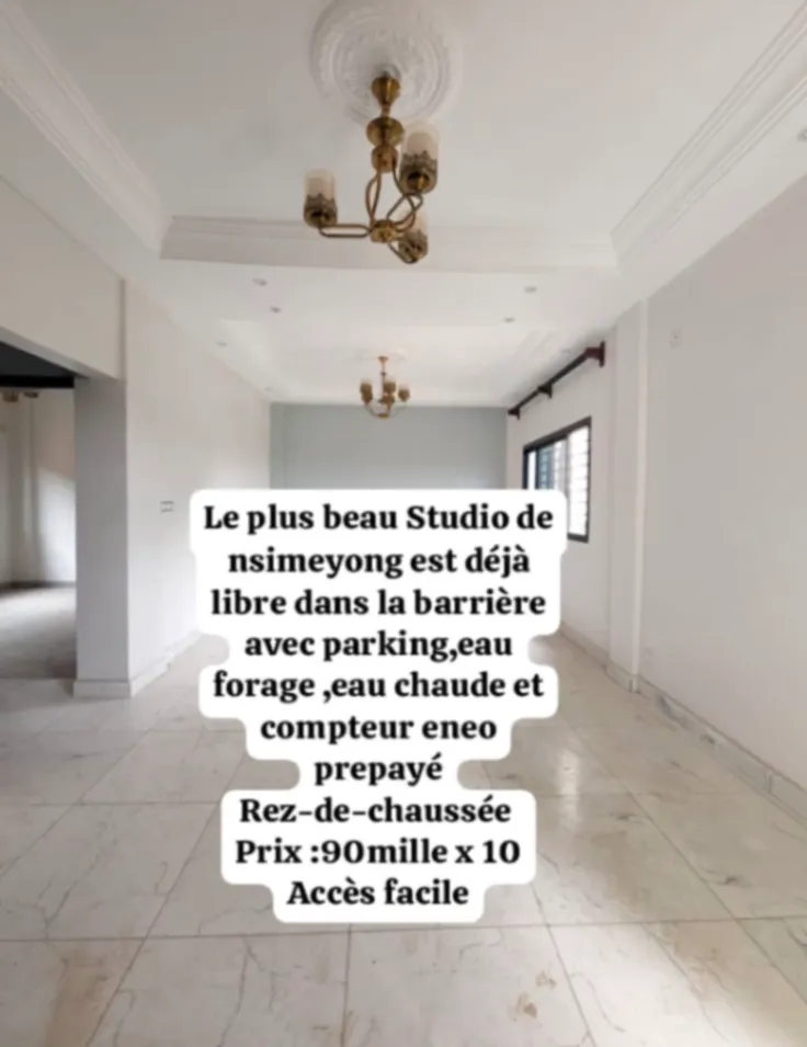 Main Photo - Real Estate | House For Rent | Studio, Nsimeyong, Yaoundé, Cameroon